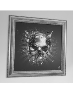 Tableau Tête de Mort Jadium par Sylvain BInet 2