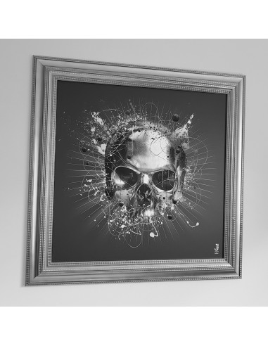 Tableau Tête de Mort Jadium by Sylvain Binet
