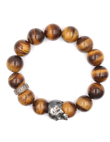 bracelet oeil de tigre 14mm