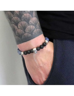 Bracelet en cuir Neo Split Taigarama - Bijoux de luxe, Homme M0992D