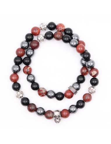 bracelet-porté onyx-hematite-oeil-de-fer