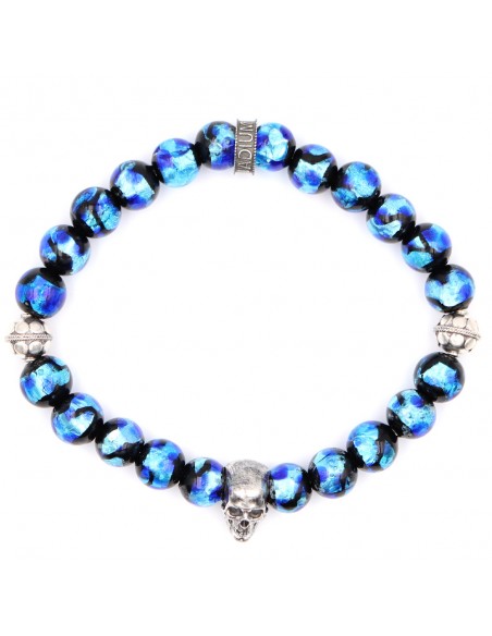 bracelet bleu fluorescent crane