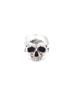 Bague tete de mort argent massif