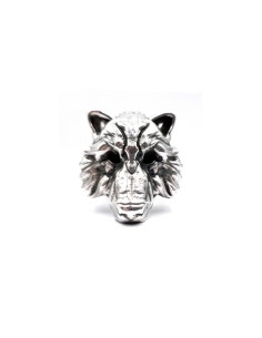 Bague Loup argent massif tatouage johnny