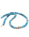Collier perles apatite homme et femme