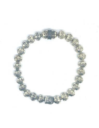 Bracelet Jadium Silver Skull