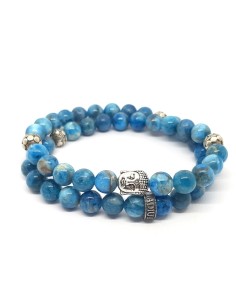 Bracelet Jadium helmet Long Buddha
