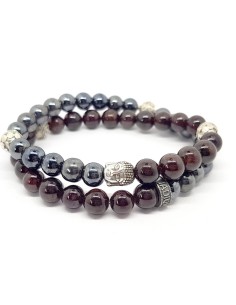 Bracelet Jadium Falcon Buddha long
