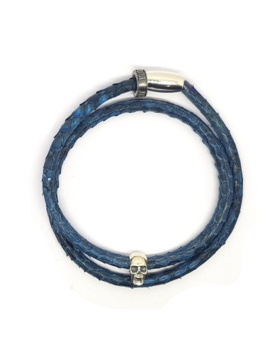 Bracelet Jadium Regius Skull double tours