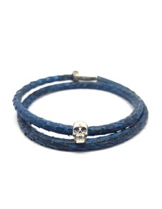 Bracelet Jadium Regius Skull double tours
