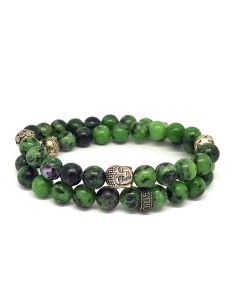 Bracelet Jadium Long Ruby Buddha