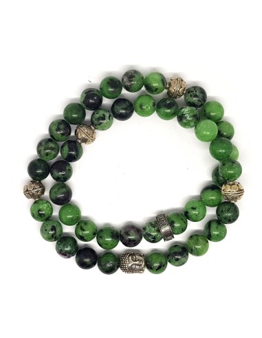 Bracelet Jadium Long Ruby Buddha