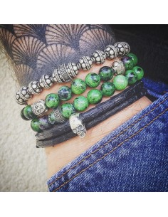 Bracelet Jadium Long Ruby Buddha 2